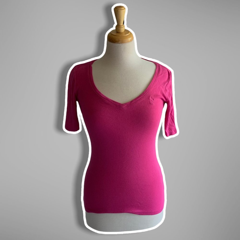 Ralph Lauren Sports pink top S